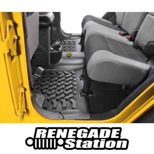 Jeep Wrangler JK 4-türer Fußmatte Fußraumwanne hinten All Terrain Bestop 07-17