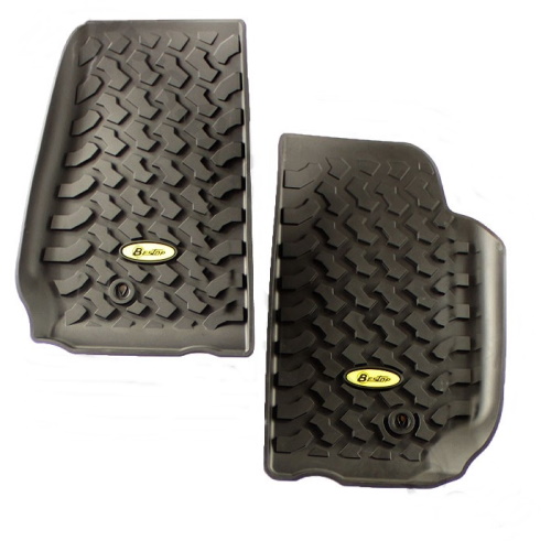 Jeep Wrangler JK Fußmatten Fußraumwannen Set vorne Bestop 07
