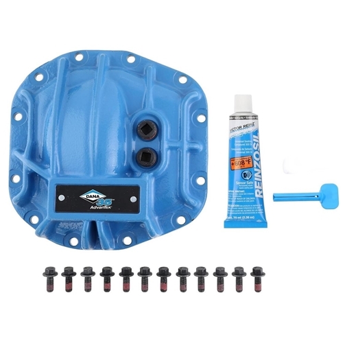 Jeep Wrangler JL Performance Sphäroguss Differentialdeckel Kit Blau Dana 35 AdvanTEK Hinterachse Spicer 18-