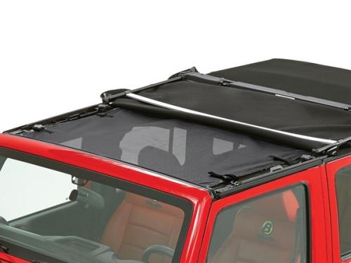 Jeep Wrangler JK 4türer Sun Bikini Top Safari Style Mesh Bestop 07-18