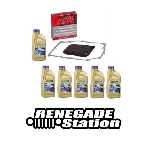 Jeep Wrangler TJ Automatikgetriebefilter Getriebefilter Set inkl. 6ltr. ATF+4 Getriebeöl 42RLE Automatikgetriebe 03-06