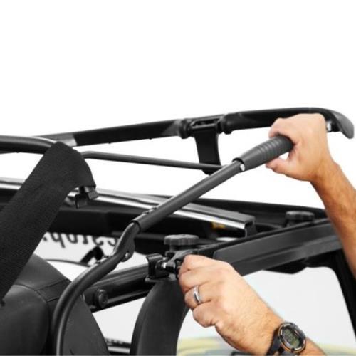 Jeep Wrangler TJ Supertop NX Klappverdeck getönte Scheiben Bestop Black Denim 96-06