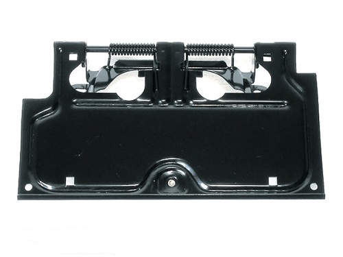Jeep Wrangler YJ Nummernschildhalter Kennzeichenhalter schwarz 87-95