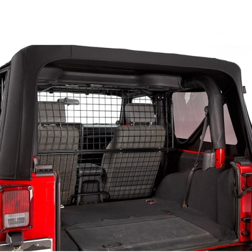 Jeep Wrangler JK 2-türer Hundeschutzgitter Hundegitter schwarz Bestop 07-10