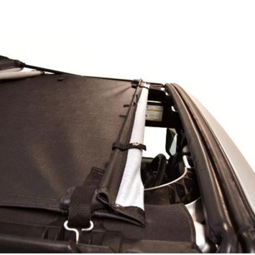 Jeep Wrangler JK 2türer Sun Bikini Top Safari Style Black Diamond Bestop 07-17