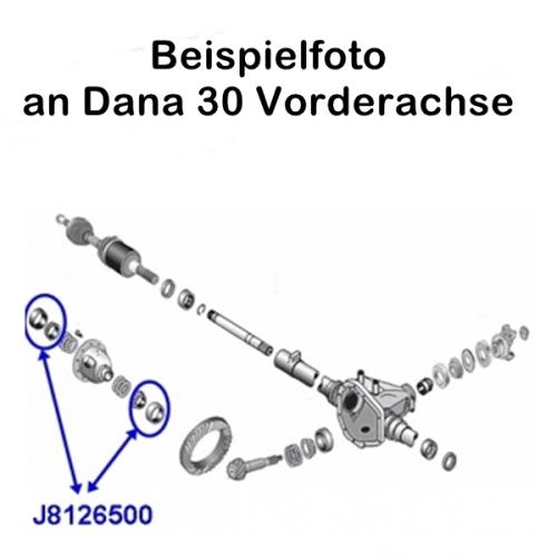 Jeep Cherokee Liberty KK Differential Korblager Satz 4-teilig Dana 30 Vorderachse Spicer 08-12