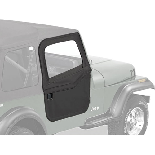 Jeep CJ CJ7 CJ8 teilbare Türen Supertop Doors Black Denim Bestop 80-86