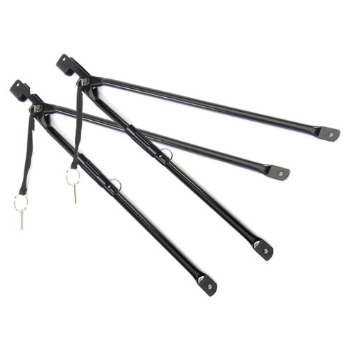 Jeep Wrangler YJ Softtop Hardware Spanngestänge Knickgestänge Spreader Bar für Original Top Bj. 87-95