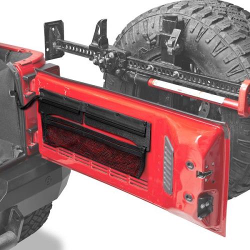 Jeep Wrangler JK Organizer Stautasche Hecktür innen schwarz Bestop 07-18