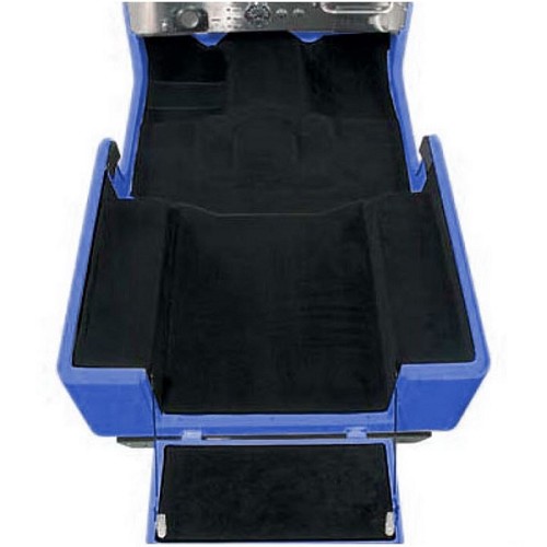 Jeep Wrangler YJ Cutpile Orginal Style Standard Teppich Komplettset Fußraum & Kofferraum schwarz 87-95
