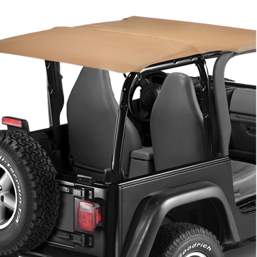 Jeep Wrangler TJ Header Bikini Top Safari Style Spice Denim Bestop 96-02