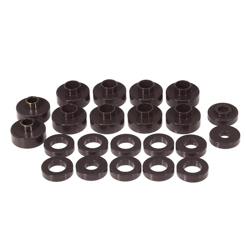 Jeep CJ CJ5 CJ7 Bodyauflage Karosserieauflage Set Auflage Gummis Karosserie Standard schwarz Prothane 76-79