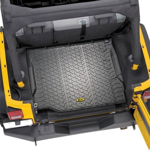 Jeep Wrangler JK Laderaumwanne Kofferraumwanne schwarz Bestop 11-18