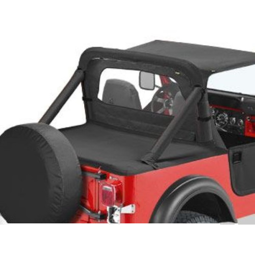 Jeep CJ Überrollbügel Polster Überrollbügelpolster Black Crush Bestop 80-86