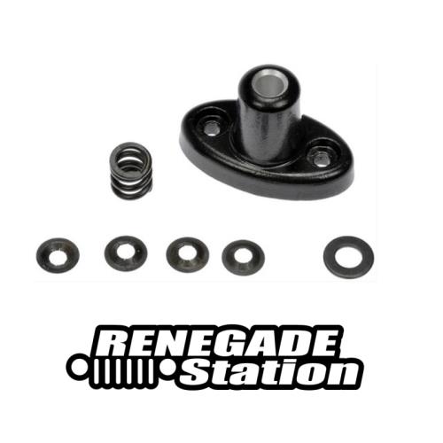 Jeep Wrangler TJ Rep Set Reperaturset Alu Halter für die Son