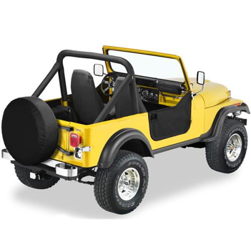 Jeep CJ CJ7 Satz Halbtüren Black Crush Bestop 76-80