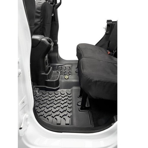 Jeep Wrangler JL 4-türer Fußmatten Fussmatten Fußraumwanne hinten schwarz Bestop 18-