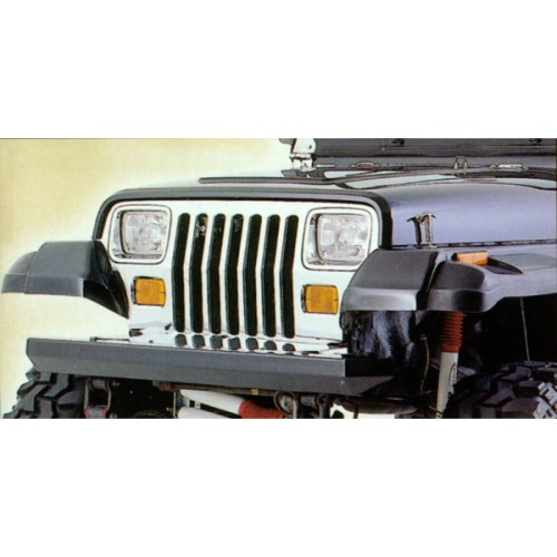Jeep CJ Wrangler YJ TJ Rock Crawler Classic Stoßstange Bumper vorne schwarz 76-06