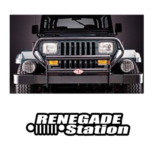 Jeep Wrangler YJ Frontschutzbügel Frontschutz schwarz 87-95