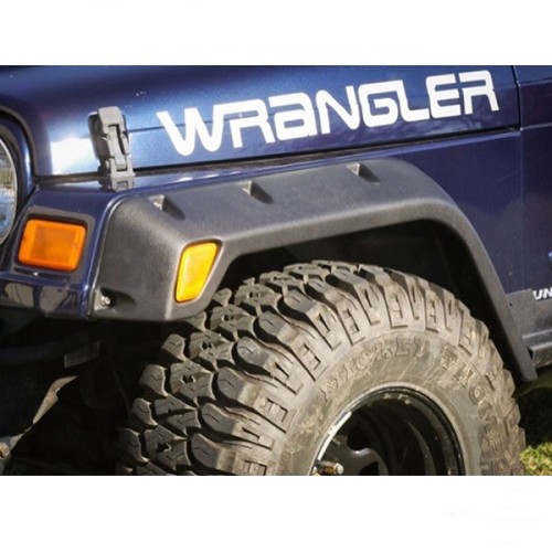 Jeep Wrangler TJ Kotflügelverbreiterung Verbreiterung All Terrain Pocket Stil 12cm 96-06