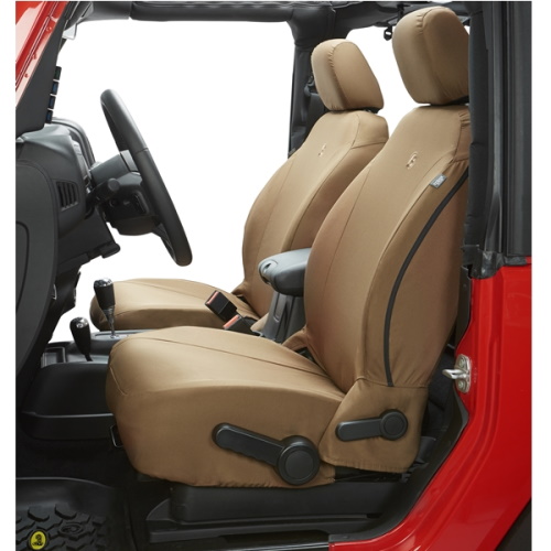 Jeep Wrangler JK Set Sitzbezüge Sitzbezug vorne TAN Denim Bestop 07-12