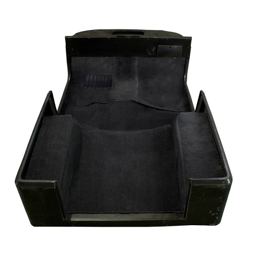 Jeep Wrangler TJ Teppichsatz Teppich 6-teilig schwarz Rugged