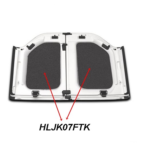 Jeep Wrangler JK Hardtop Freedom Panels Headliner Dämmung Dämmteppich Set BedRug 07-10