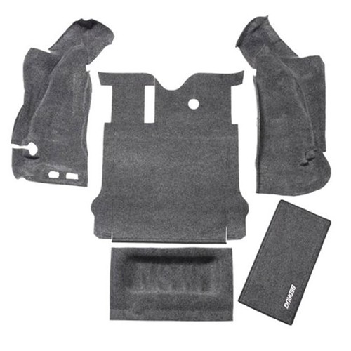 Jeep Wrangler JK 2türer Teppich Set hinten Kofferraum mit He