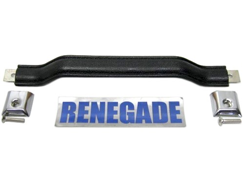 Jeep CJ Wrangler YJ Türgriff innen Zugschlaufe schwarz links