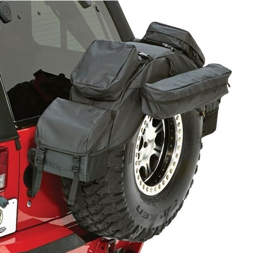 Jeep CJ Wrangler YJ TJ JK JL Organizer Stautasche auf dem Re
