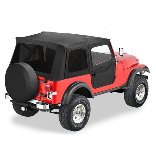 Jeep CJ7 Supertop Softtop Verdeck getönte Scheiben inkl. teilbarer Türen 80-86