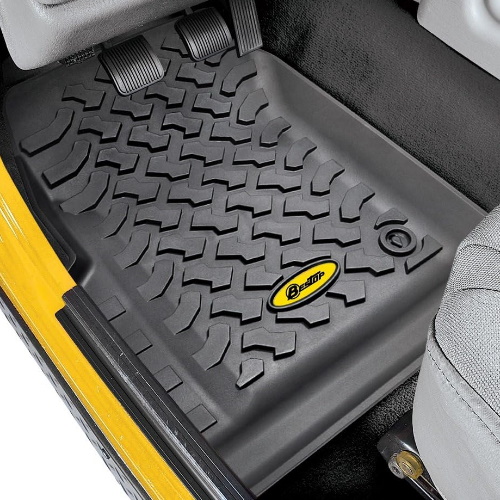 Jeep Wrangler TJ Fußmatten Set Fußraumwannen vorne All Terrain Bestop 96-06