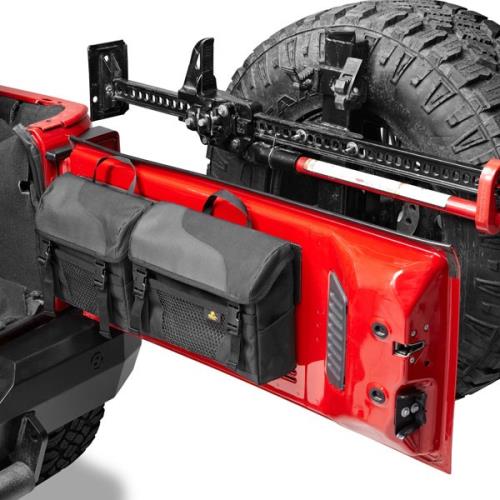 Jeep Wrangler YJ Organizer Stautasche Hecktür innen schwarz Bestop 87-95