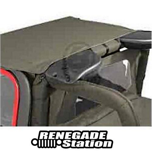 Jeep Wrangler TJ Header Bikini Top Targa Style Khaki Diamond Bestop 96-06