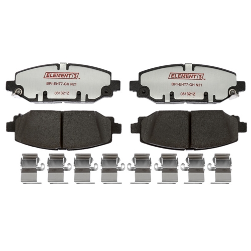 Jeep Wrangler JL Element3 Hybrid Bremsklötze Bremsbeläge hinten Ø 342mm Raybestos 18-24