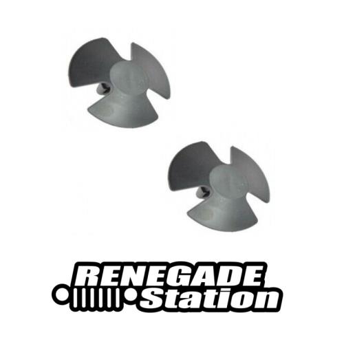 Jeep Grand Cherokee WK2 WH WK 2er Set Befestigungs Clip Karosseriestopfen Haubendämmung Motorhaube 11-19