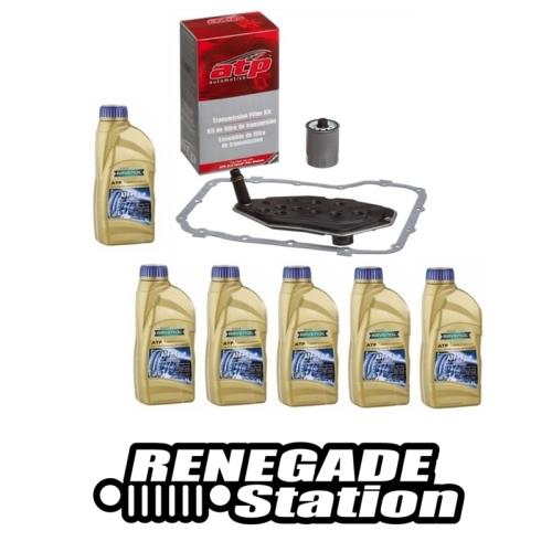 Jeep Grand Cherokee WJ WG 2WD Automatikgetriebefilter Getriebefilter Set incl. 6ltr. ATF+4 Getriebeöl 545RFE Automatikgetriebe 00-04