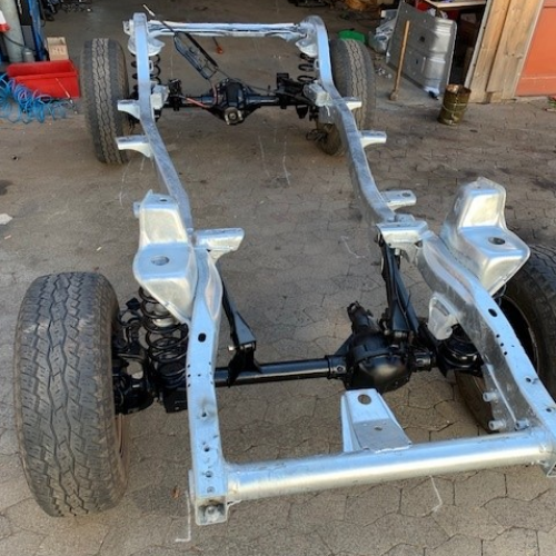 Jeep Wrangler TJ 2,5 4,0 ltr. Rahmen 96-06