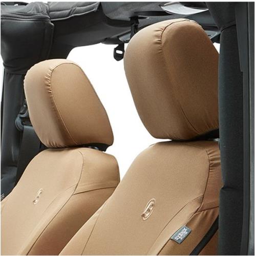 Jeep Wrangler JL 4-türer Set Sitzbezüge Sitzbezug vorne TAN LHD Bestop 18-