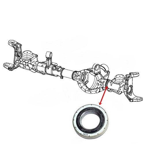 Jeep Wrangler JL Simmerring Steckachse Achsrohr innen links