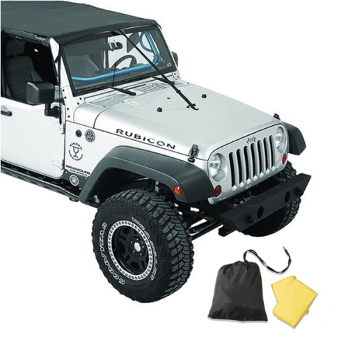 Jeep Wrangler JK 2türer Emergency Top Notfall Softtop Cover Pavement Ends 07-18