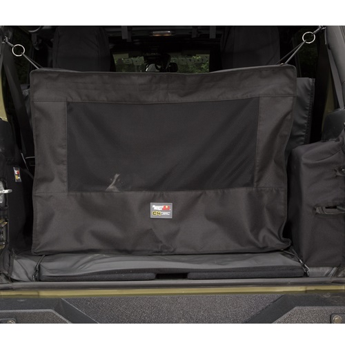 Jeep Wrangler JK & JL C4 faltbare Hundetransportbox Tier Transportbox im Kofferraum 07-