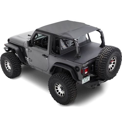 Jeep Wrangler JL 2türer Windjammer Windschott Black Diamond Bestop 18-