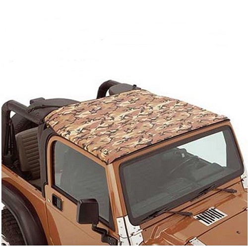 Jeep Wrangler TJ Header Bikini Top Targa Style Dessert Comouflage Bestop 03-06