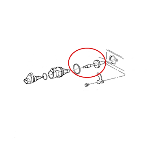 Jeep Wrangler YJ Tachoantrieb mit O-Ring Tachoritzel Ritzel Zahnrad kurz 29 Zähne NP231 93-95