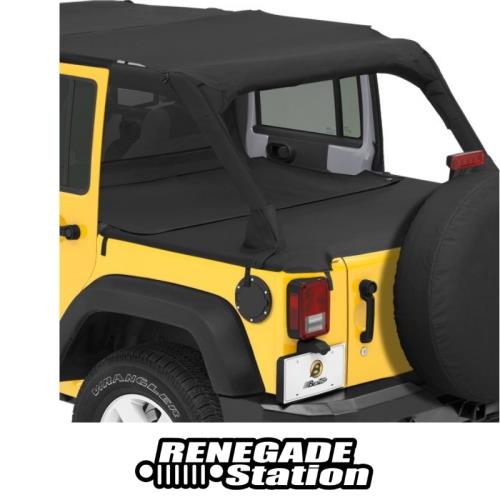 Jeep Wrangler JK 4türer Duster Abdeckung Verlängerung Black Diamond 07-18