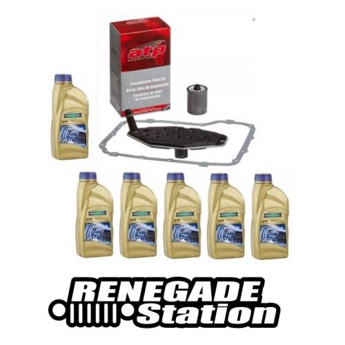 Jeep Grand Cherokee WK2 WH WK 4WD Automatikgetriebefilter Getriebefilter Set incl. 6ltr. ATF+4 Getriebeöl 545RFE Automatikgetriebe Bj. 2011