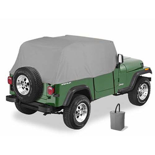 Jeep Wrangler TJ Unlimited All Weather Trail Cover Regenschutz Abdeckung Grau Bestop 04-06
