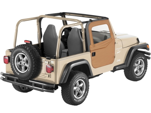 Jeep Wrangler TJ Satz teilbare Türen Supertop Doors Spice Denim Bestop 96-06