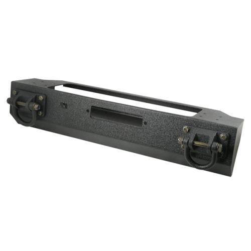 Jeep Wrangler YJ XHD Modul Stoßstange Stoßfänger vorne mit Windenvorbereitung schwarz 87-95